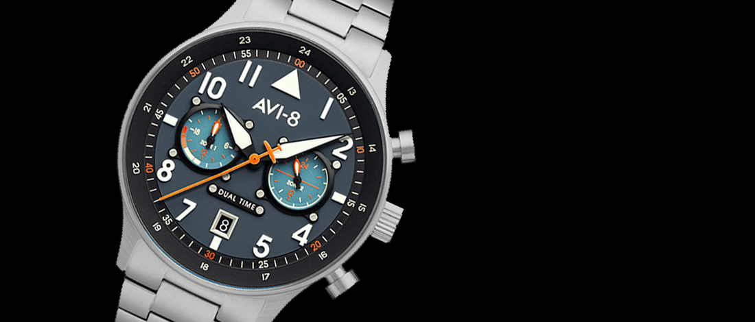 AVI-8 Hawker Hurricane Carey Dual Time Watch Review