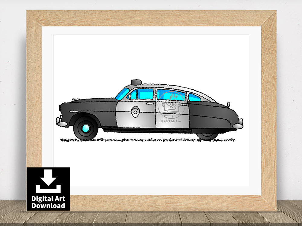 1949 Nash Police Car E009