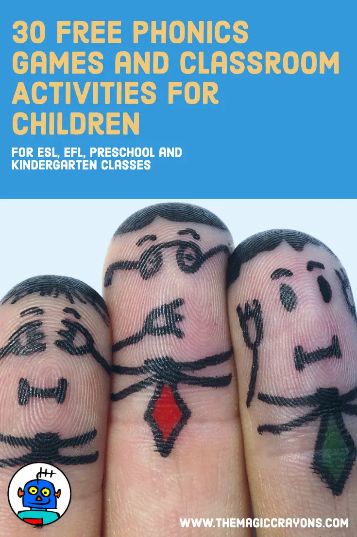 30 FREE PHONICS GAMES AND CLASSROOM ACTIVITIES