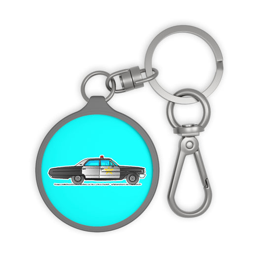 1960年代~1970年代のパトカーキーホルダー – クラシックな警察官へのギフト