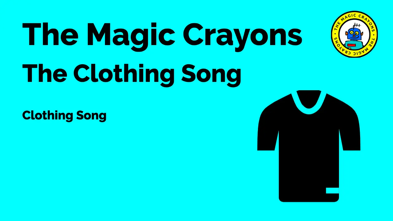 Load video: English clothing song for Kids.