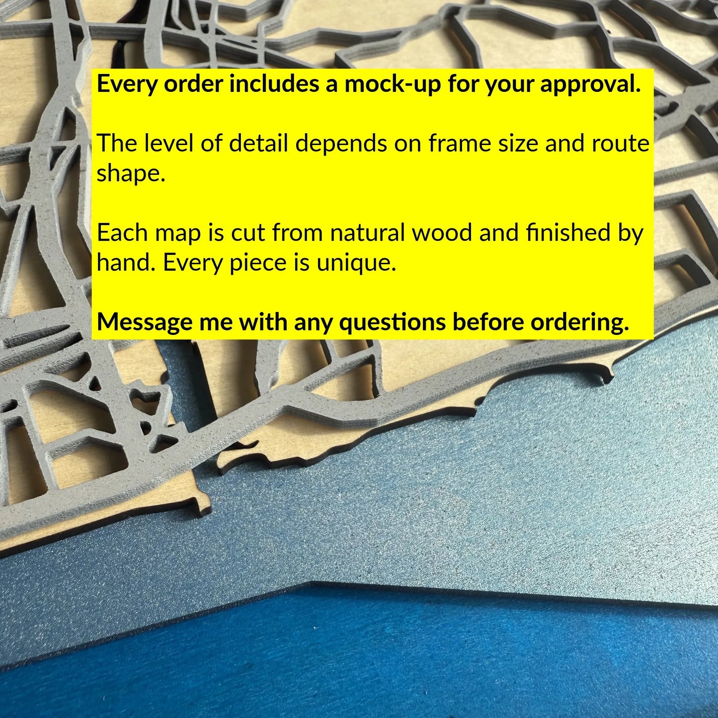 カスタム3Dサイクリングマップ – Strava、Ride with GPS、GarminからカスタマイズできるGPX木製マップ | 日本製ハンドメイド | サイクリストへの特別なギフト