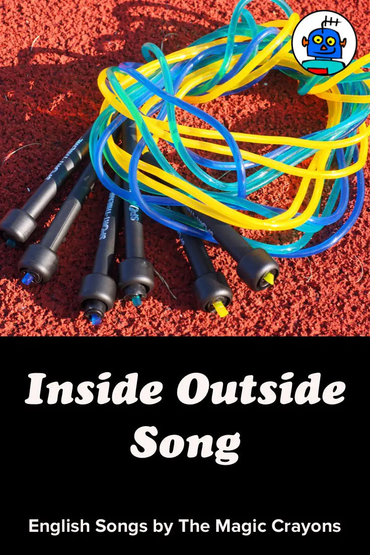ESL EFL kindergarten English Kids Inside Outside Song