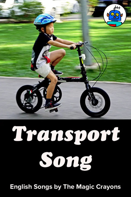 ESL EFL kindergarten English Kids Transport Songs