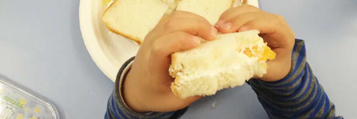 Fruit and Cream Sandwiches in Japan