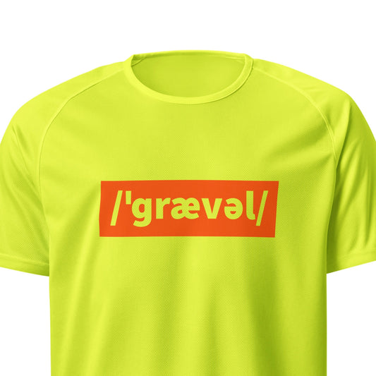 Gravel Cycling Sports Jersey, Adult