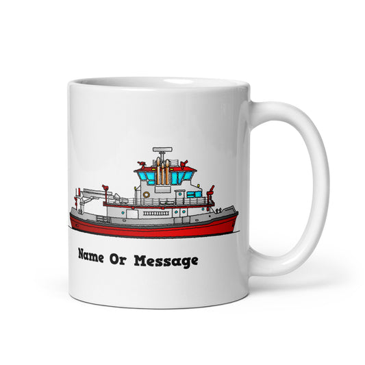 Personalized LAFD Fireboat Mug