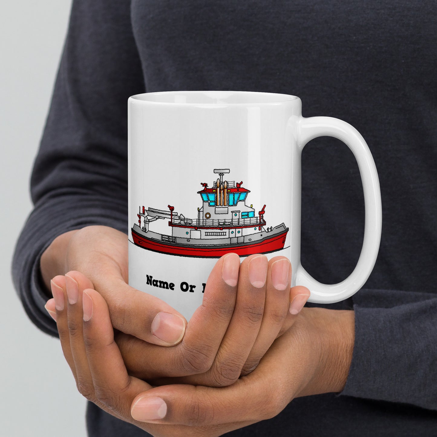 Personalized LAFD Fireboat Mug