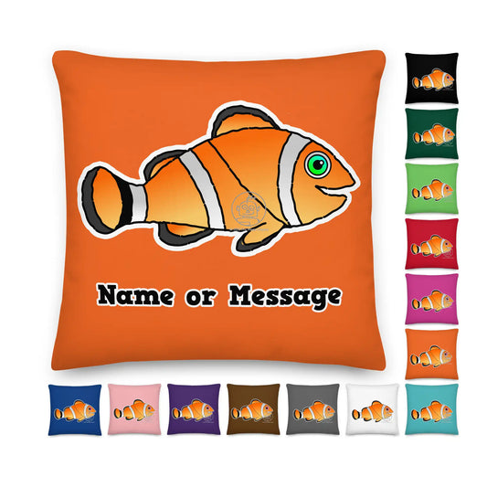 Clown Fish Pillow Cushion P027