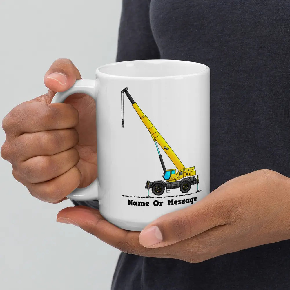 Personalized Carry Deck Crane Mug