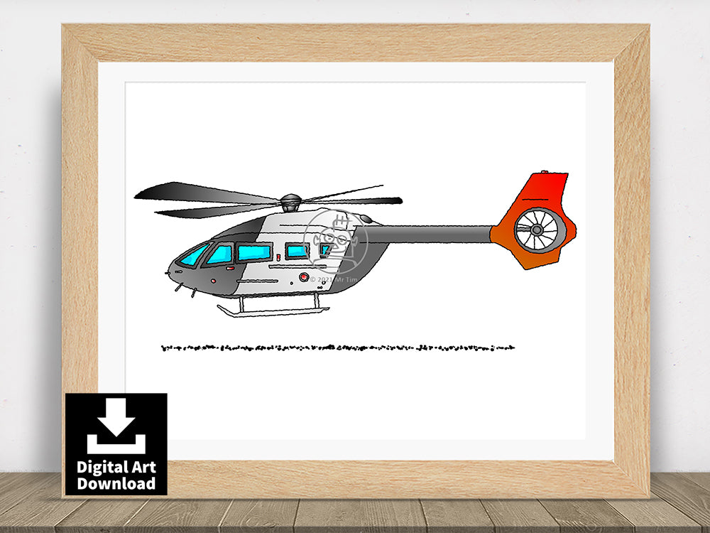 Police Helicopter E002