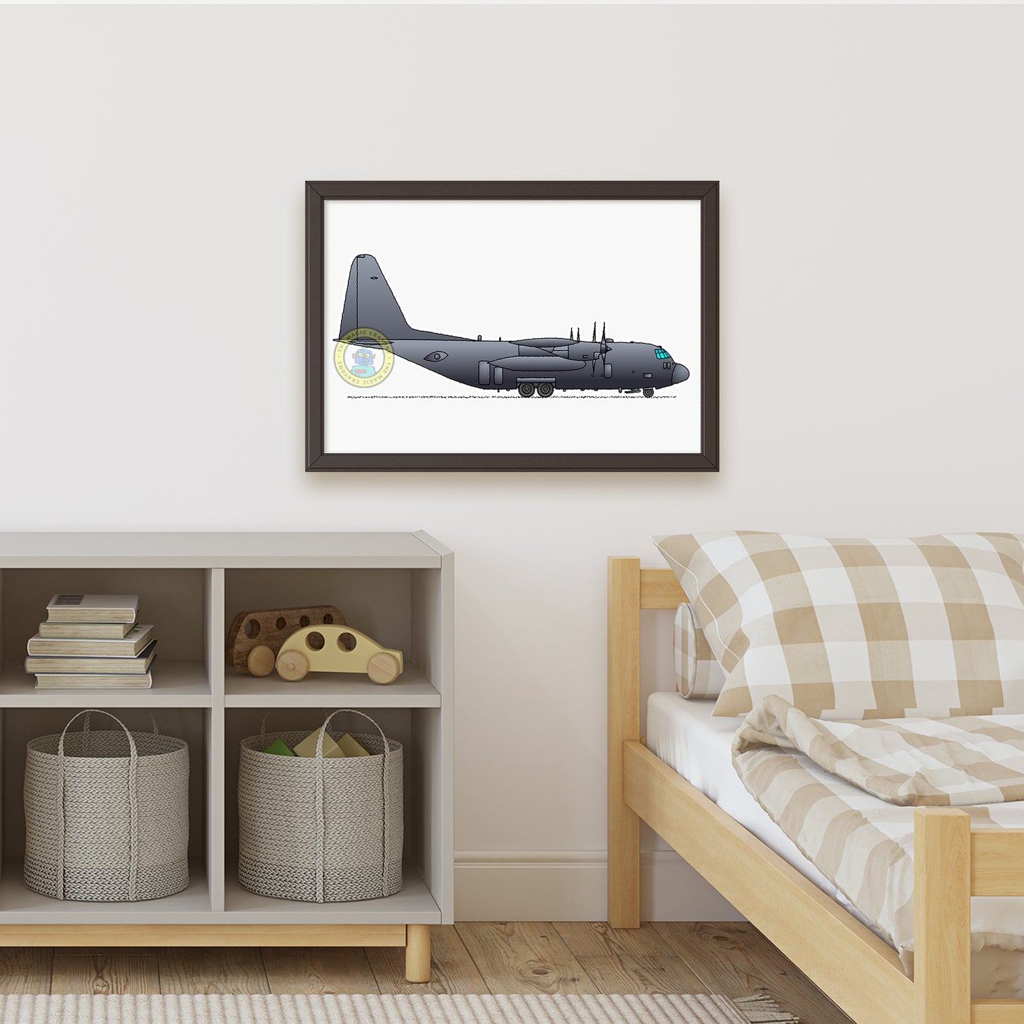 Hercules Transport Plane Poster R078