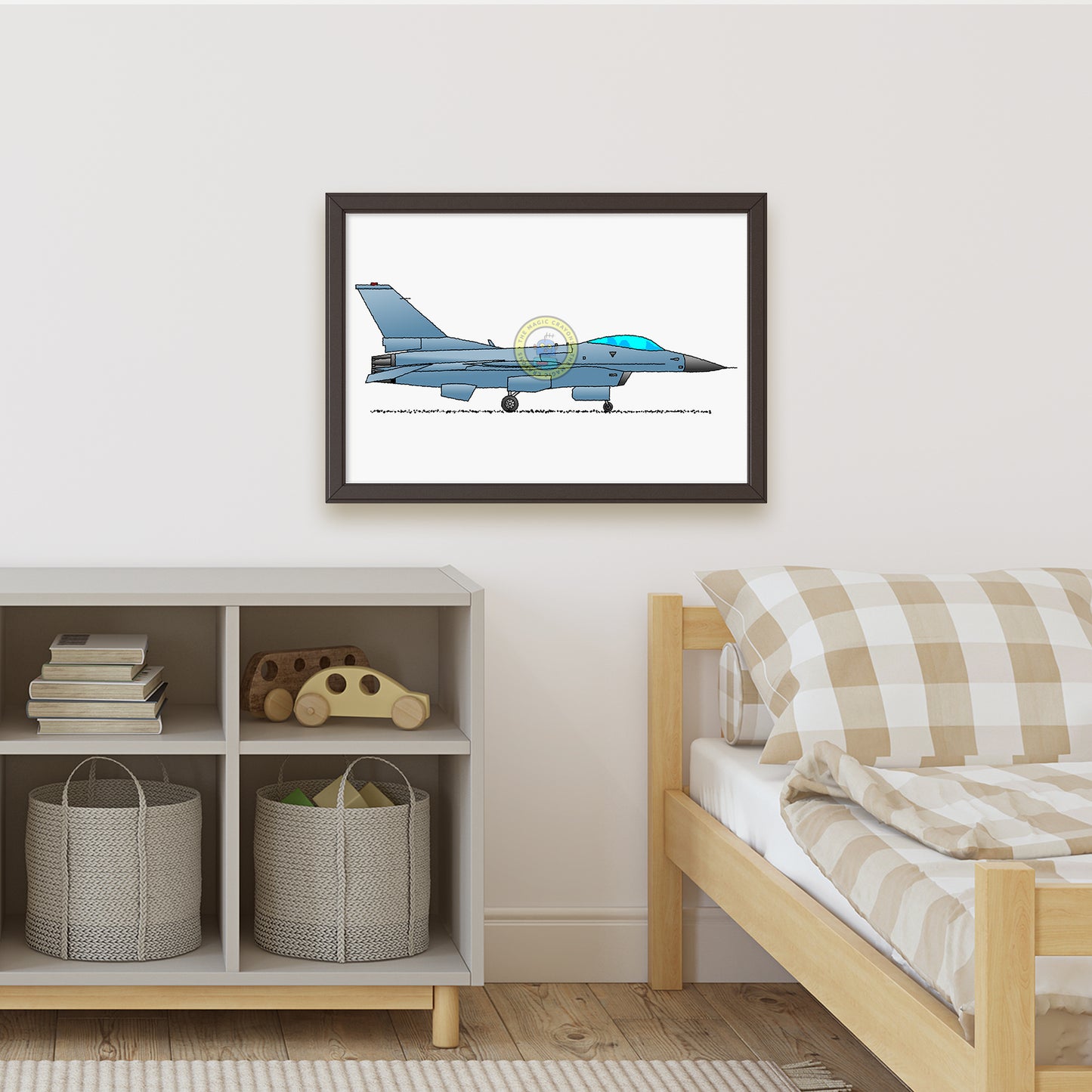 F16 Falcon Fighter Jet Poster R109