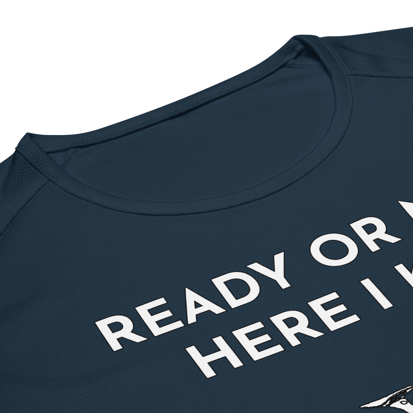 Ready Or Not Here I KOM Bicycle Sports Jersey, Adult Cyclist