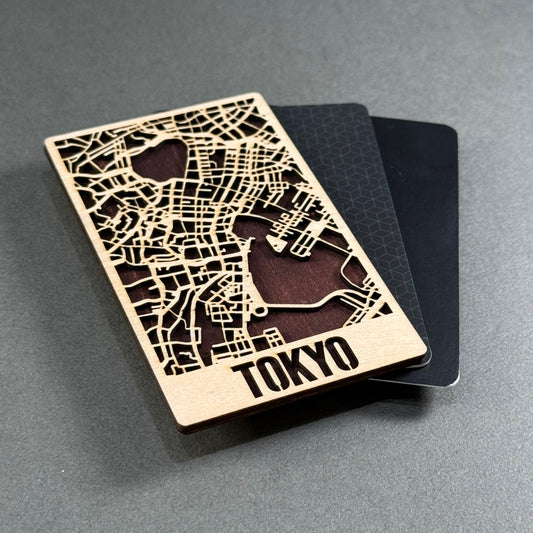 Tokyo Mini Map – Wood