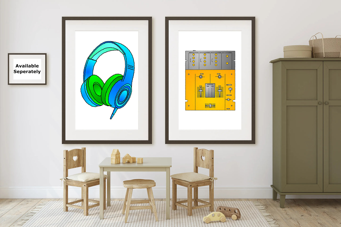 Excavator Print. Construction Vehicle Driver. Poster Download E015