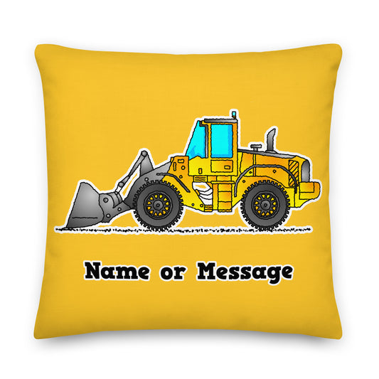 Wheel Loader Pillow Cushion P024