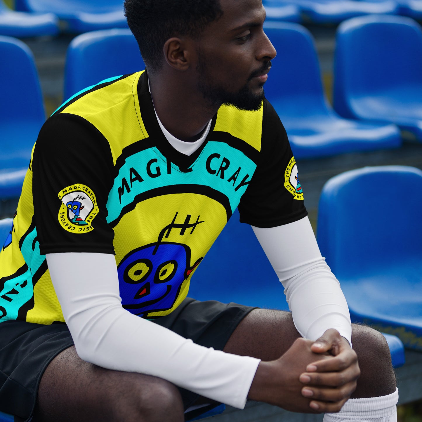 The Magic Crayons – Recycled Sports Jersey (Unisex)