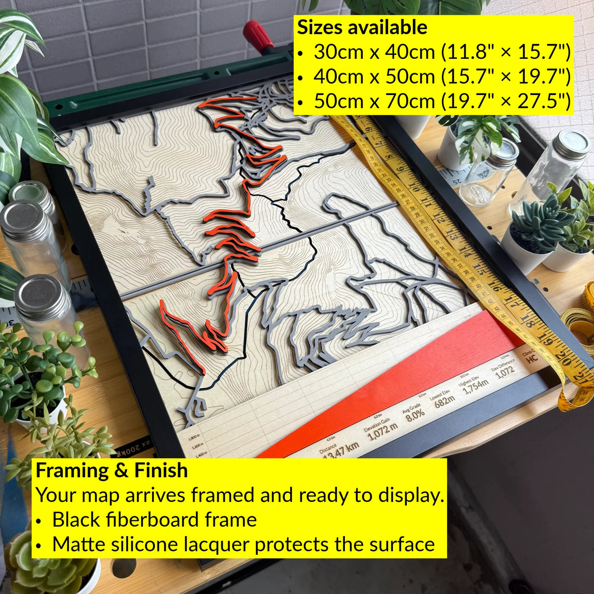 Alpe d'Huez Cycling Route Map