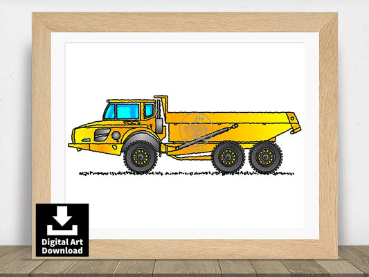 Articulated Hauler E025