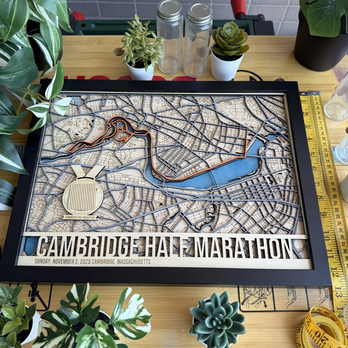 Cambridge Half Marathon Route Map