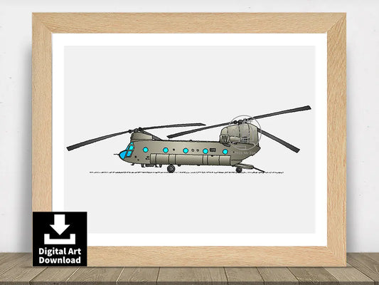 Chinook Helicopter E088