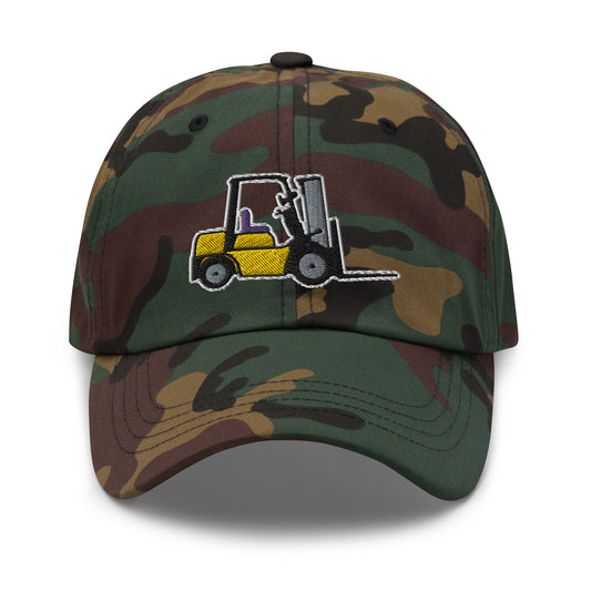 Forklift Truck Classic Dad Hat C041