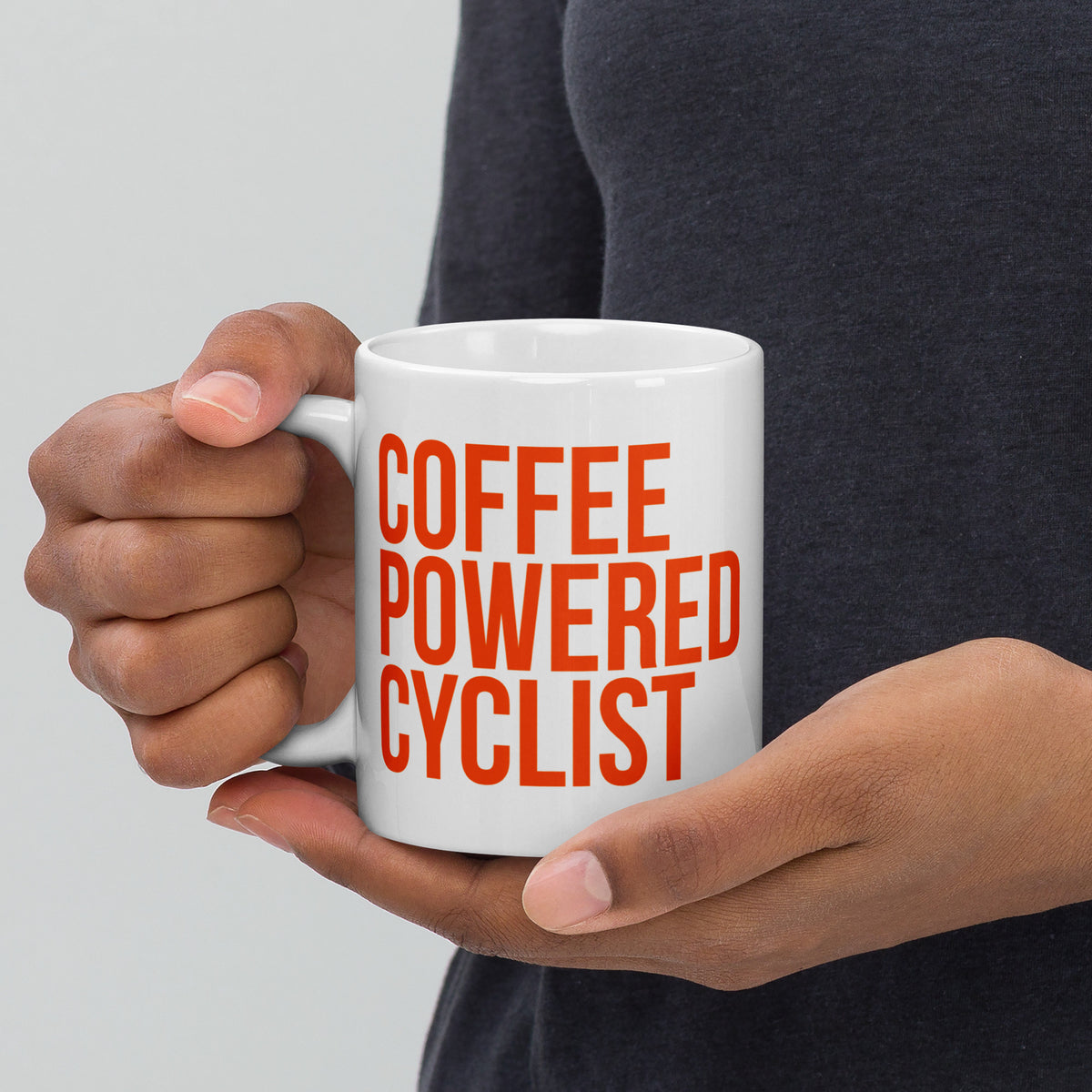 Coffee Powered Cyclist Mug – Strava Edition