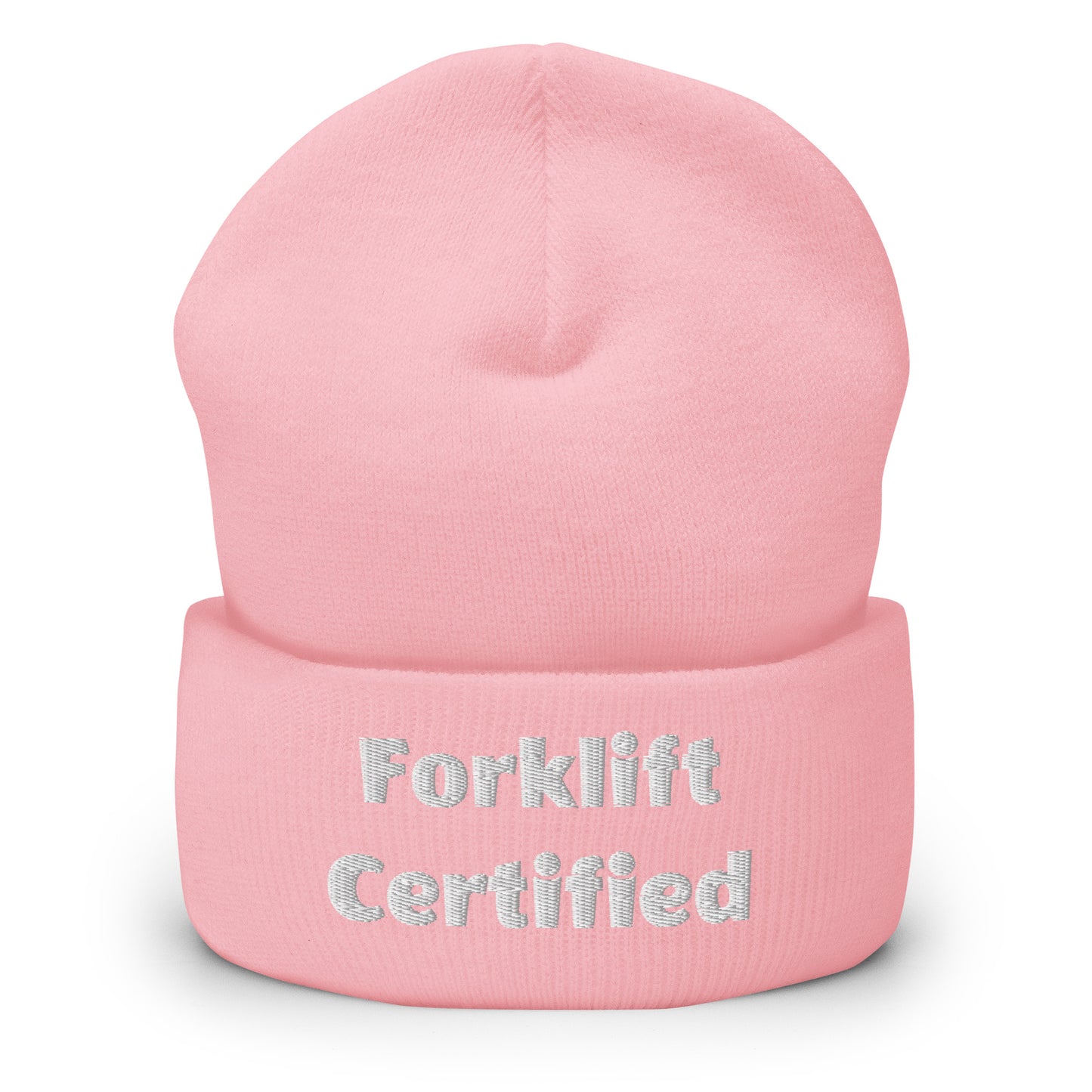 Forklift Certified Beanie - Perfect for Newly Qualified Operators