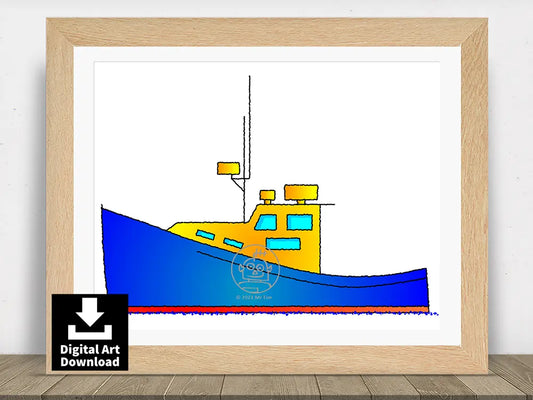 Fishing Boat E035