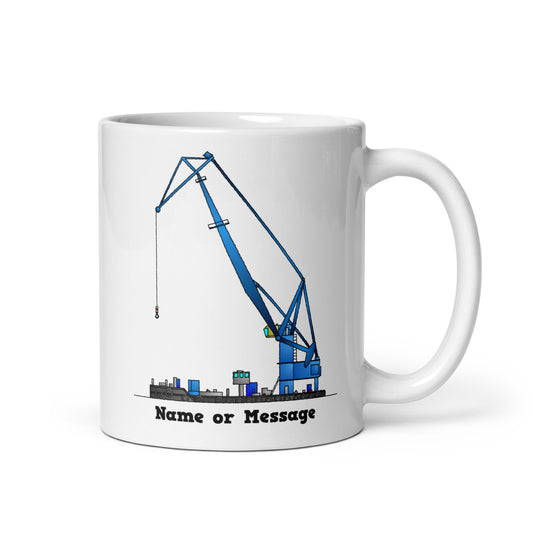 Floating Crane Mug