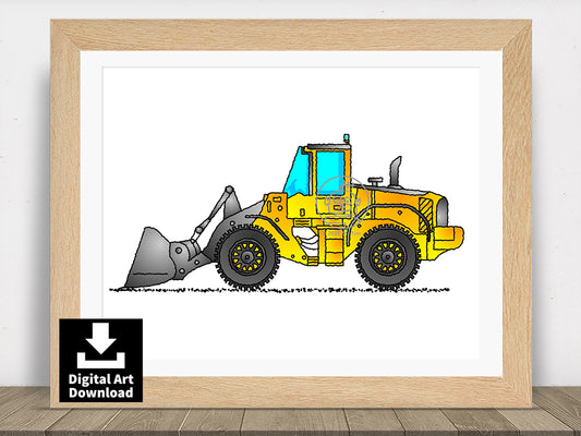Front Wheel Loader E011