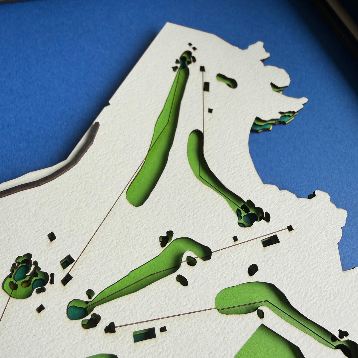 Custom Golf Course Map