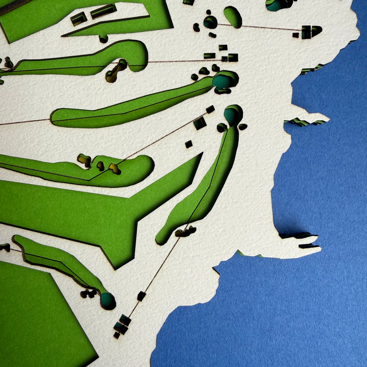 Custom Golf Course Map