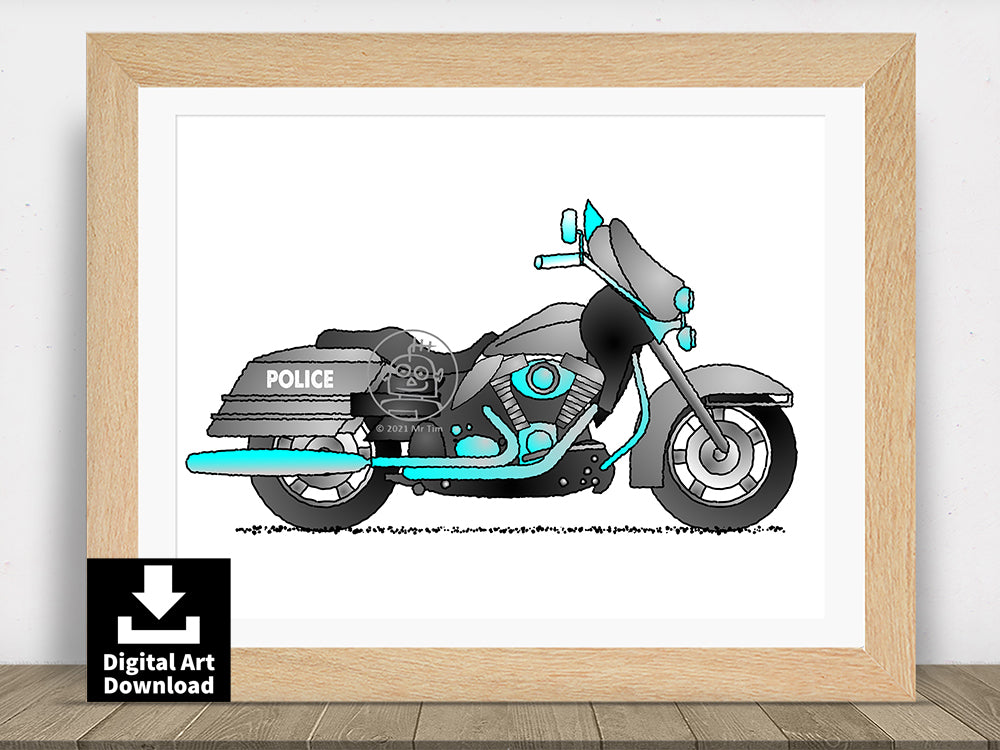 Harley-Davidson FLHP Police Road King E007
