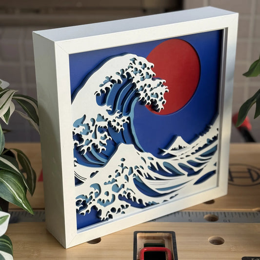 The Great Wave – Wood Wall Art