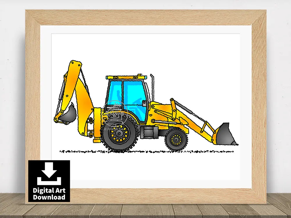 JCB Backhoe Loader E023