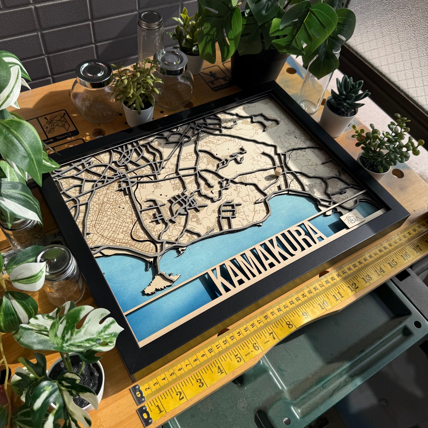 Kamakura to Enoshima - Layered Wood