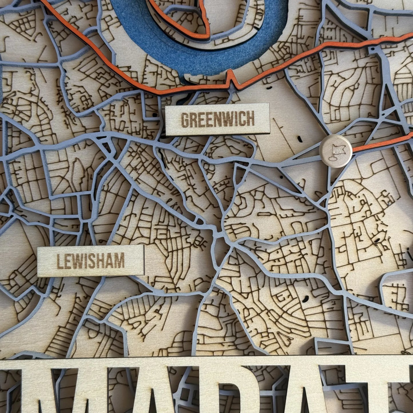 London Marathon Route Map