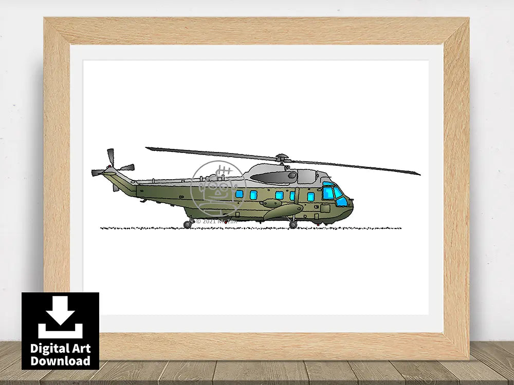 Marine One – Presidential Helicopter E111