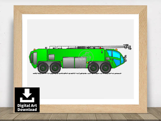 Oshkosh Striker – 8x8 Airport Fire Truck E089