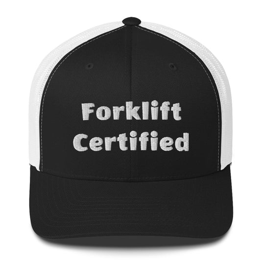 Forklift Certified Trucker Hat In 13 Colors