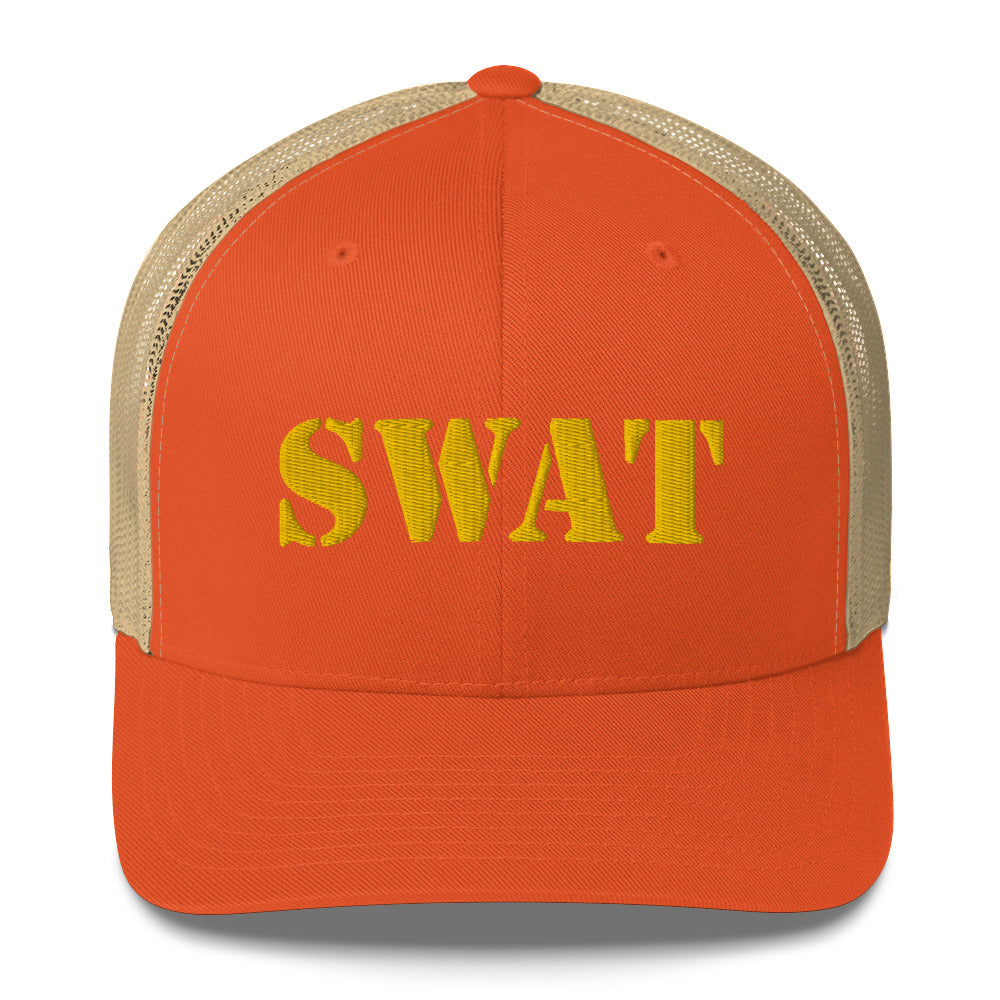 SWAT Team Truckers Cap