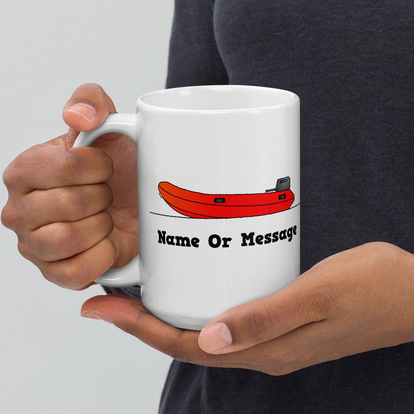 RNLI RIB Boat Mug