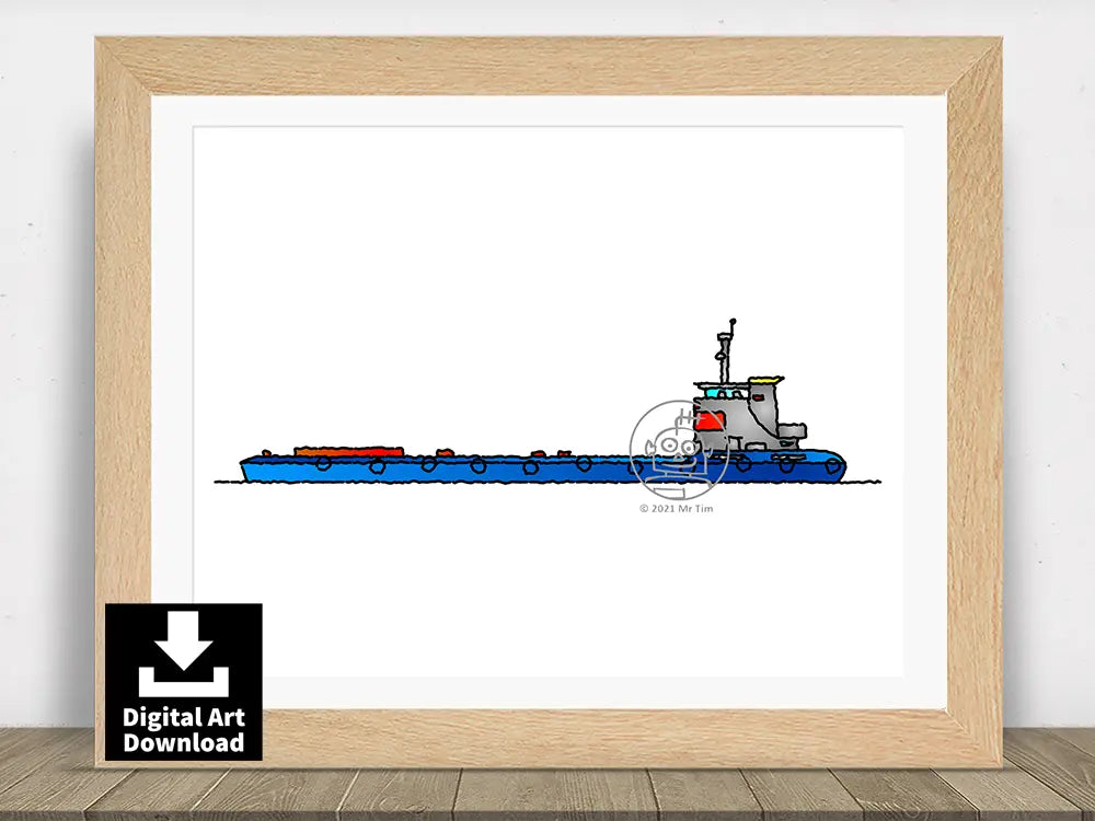 Shipping Barge E046