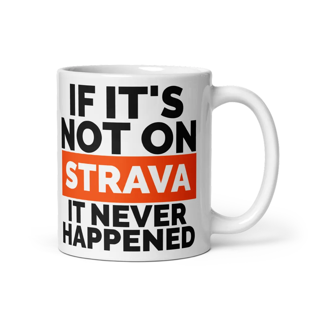 Strava Mug – Japanese and English Cycling Quote