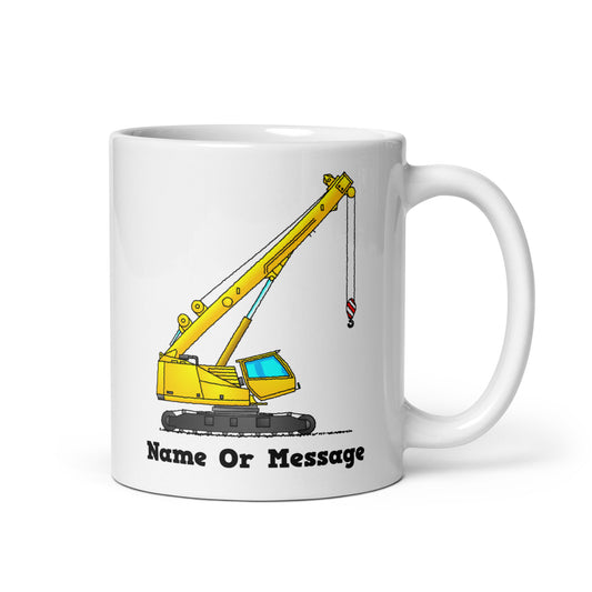 Telescopic Crawler Crane Mug