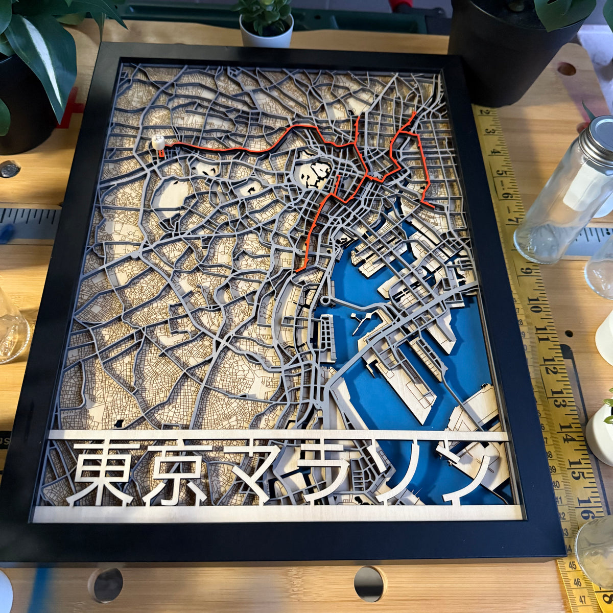 Tokyo Marathon Route Map