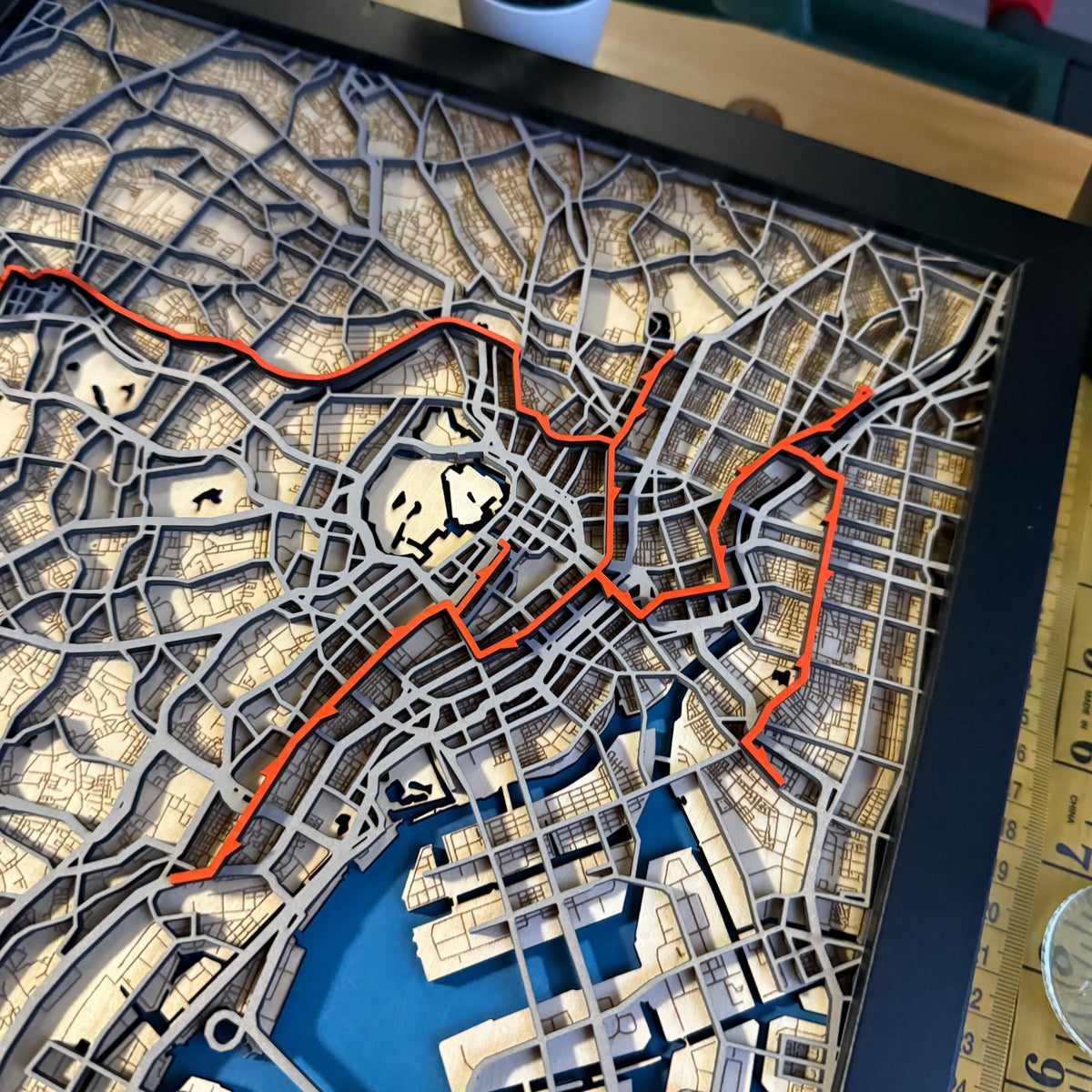 Tokyo Marathon Route Map