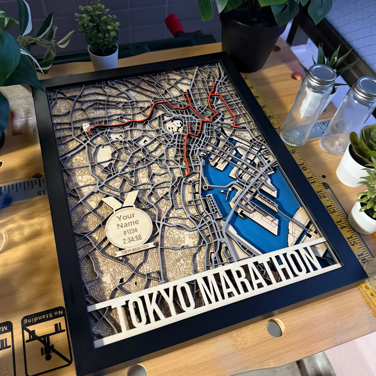 Tokyo Marathon Route Map